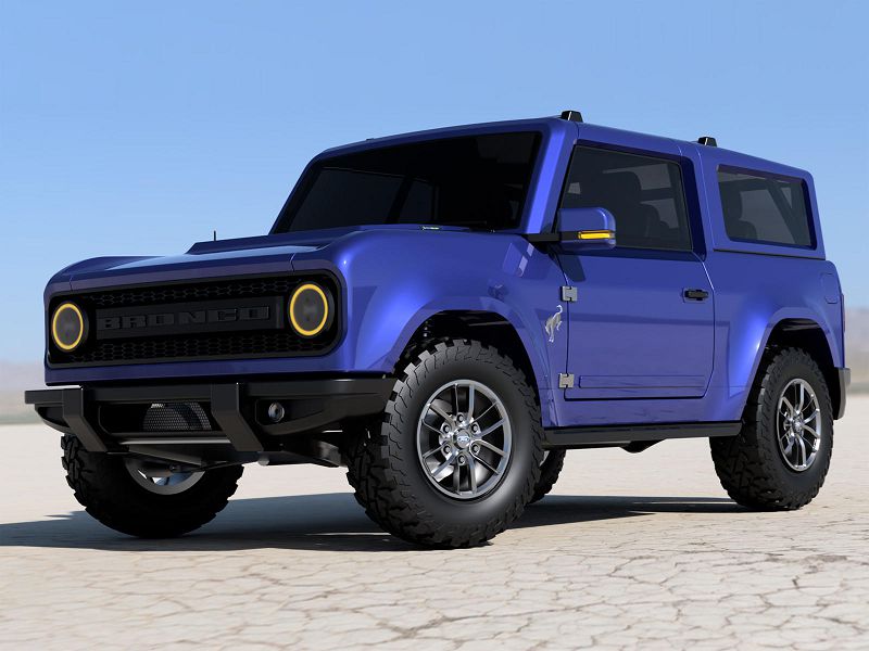 2021 Ford Bronco Area 51 Aftermarket Parts
